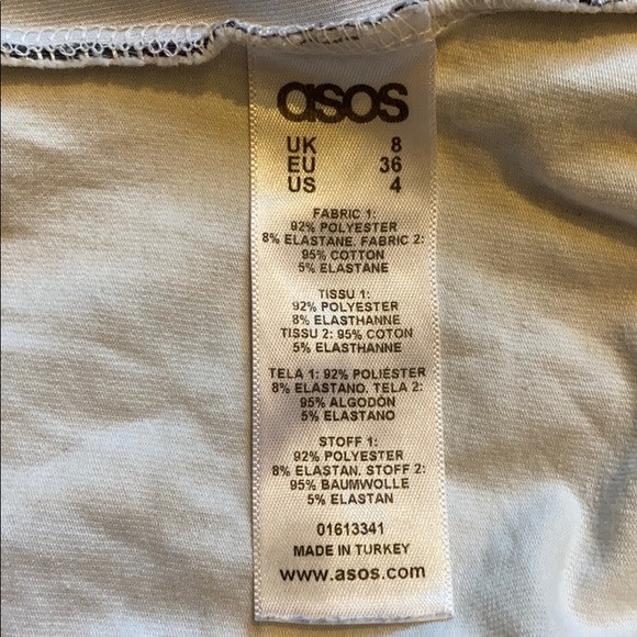 ASOS Galaxy Bodysuit Size 4 - Picture 8 of 8